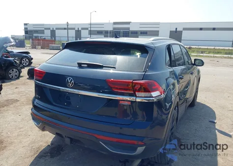 2023 Volkswagen Atlas Cross Sport 3.6L V6 Se W/Technology from USA, damaged, VIN 1V2JE2CAXPC202955
